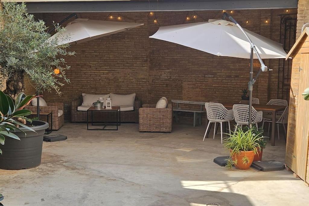 Апартаменти Tradicional Casa Con Patio Ruzafa Валенсія Екстер'єр фото